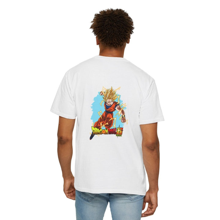 Dragon Ball Z Unisex Garment - Dyed T-Shirt, Anime Merchandise, Casual Wear - Red - S - Dragon Ball Z Unisex Garment - Dyed T-Shirt, Anime Merchandise, Casual Wear - Tatoo Tee