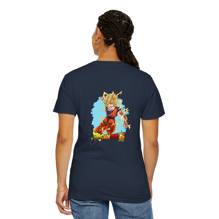 Dragon Ball Z Unisex Garment - Dyed T-Shirt, Anime Merchandise, Casual Wear - Red - S - Dragon Ball Z Unisex Garment - Dyed T-Shirt, Anime Merchandise, Casual Wear - Tatoo Tee