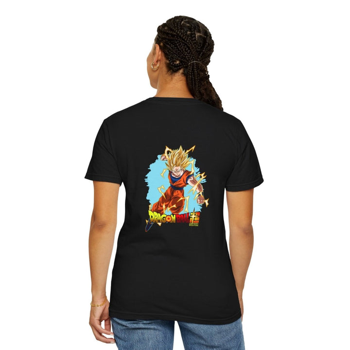 Dragon Ball Z Unisex Garment - Dyed T-Shirt, Anime Merchandise, Casual Wear - Red - S - Dragon Ball Z Unisex Garment - Dyed T-Shirt, Anime Merchandise, Casual Wear - Tatoo Tee
