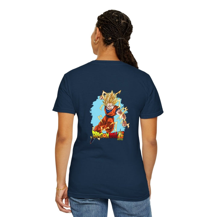 Dragon Ball Z Unisex Garment - Dyed T-Shirt, Anime Merchandise, Casual Wear - Red - S - Dragon Ball Z Unisex Garment - Dyed T-Shirt, Anime Merchandise, Casual Wear - Tatoo Tee