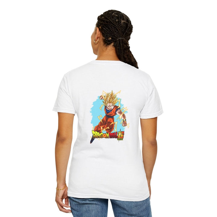 Dragon Ball Z Unisex Garment - Dyed T-Shirt, Anime Merchandise, Casual Wear - Red - S - Dragon Ball Z Unisex Garment - Dyed T-Shirt, Anime Merchandise, Casual Wear - Tatoo Tee