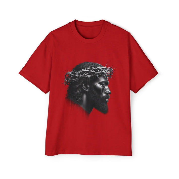 Faith - Inspired Oversized Tee, Graphic T-Shirt, Casual Men’s Wear, Religious Apparel - S - Midnight Blue - Faith - Inspired Oversized Tee, Graphic T-Shirt, Casual Men’s Wear, Religious Apparel - Tatoo Tee