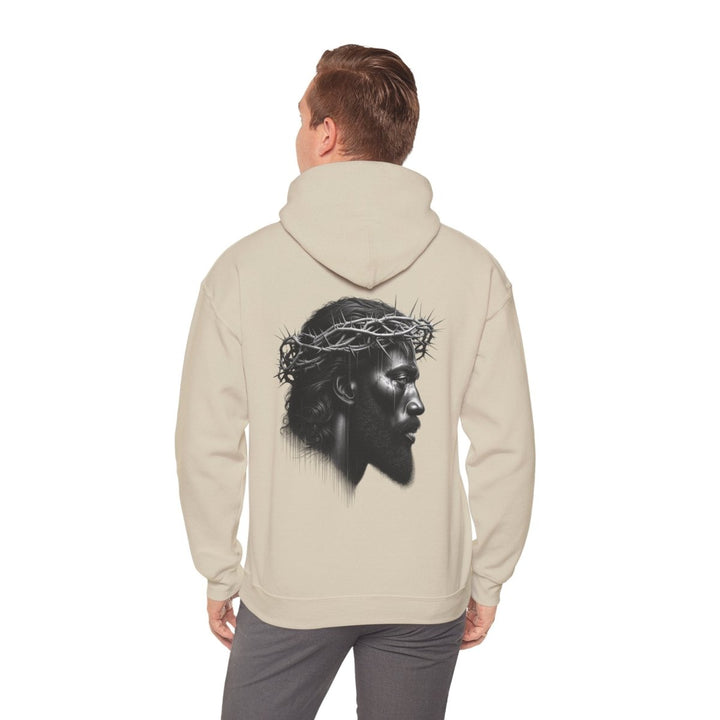 Faith - Inspired Unisex Hoodie, Christian Sweatshirt, Religious Gift, Cozy Casualwear - Sand - S - Faith - Inspired Unisex Hoodie, Christian Sweatshirt, Religious Gift, Cozy Casualwear - Tatoo Tee