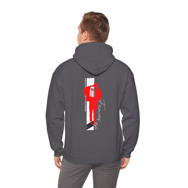 Famous Style Unisex Hoodie - Charcoal - S - Famous Style Unisex Hoodie - Tatoo Tee