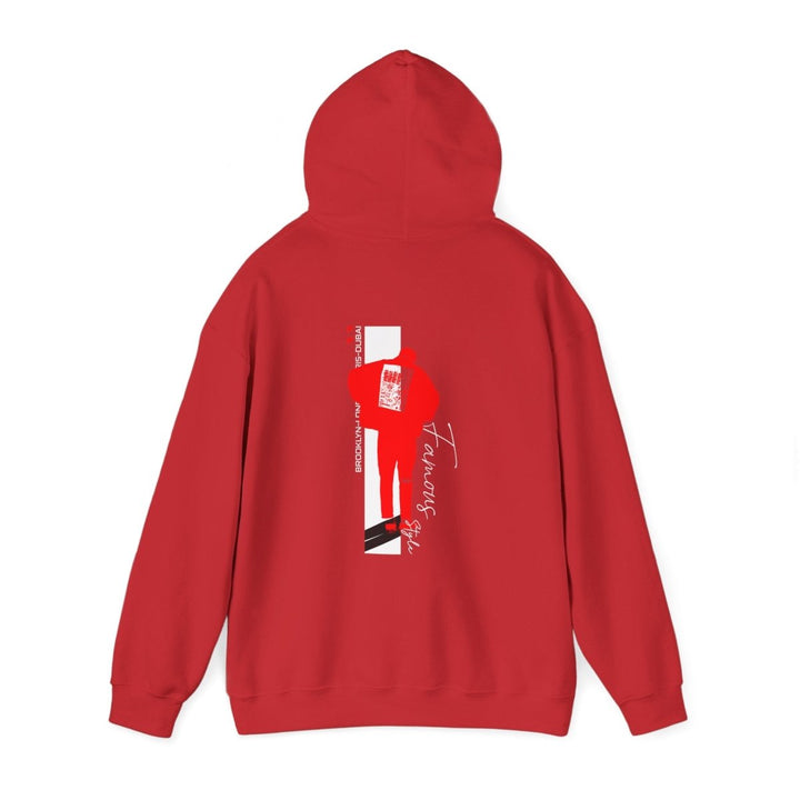 Famous Style Unisex Hoodie - Red - S - Famous Style Unisex Hoodie - Tatoo Tee