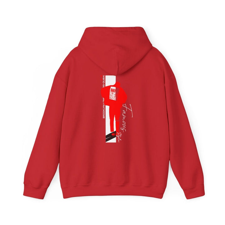 Famous Style Unisex Hoodie - Red - S - Famous Style Unisex Hoodie - Tatoo Tee