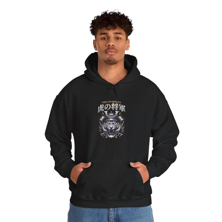 Fearless Mentality Tiger Hoodie - Unisex Heavy Blend™ Sweatshirt - Black - S - Fearless Mentality Tiger Hoodie - Unisex Heavy Blend™ Sweatshirt - Tatoo Tee