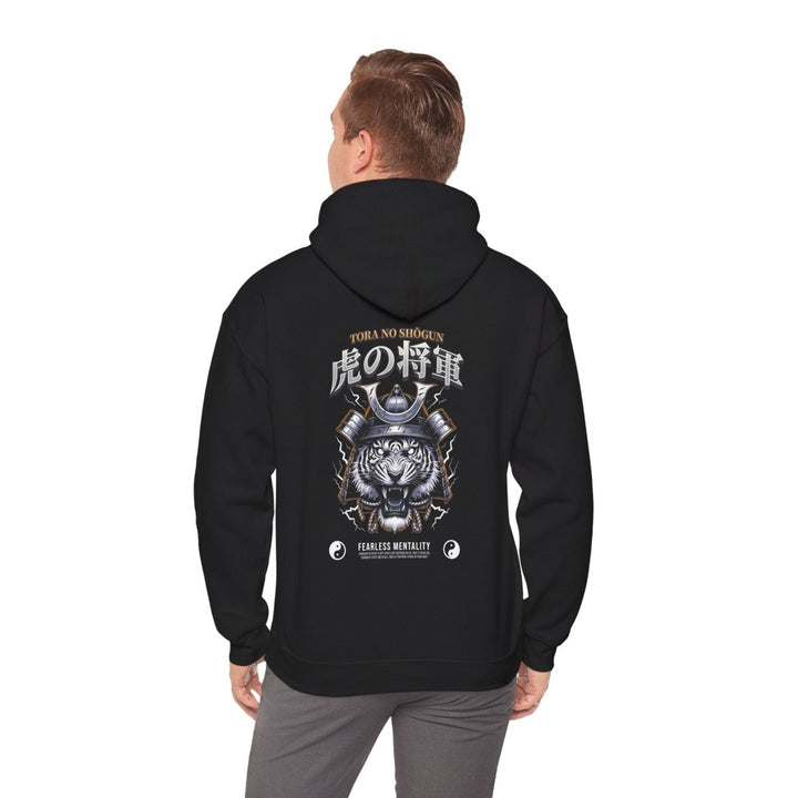Fearless Mentality Tiger Hoodie - Unisex Heavy Blend™ Sweatshirt - Red - S - Fearless Mentality Tiger Hoodie - Unisex Heavy Blend™ Sweatshirt - Tatoo Tee