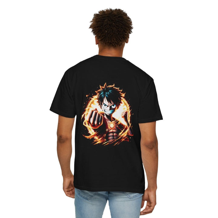Fire Spirit Unisex T-Shirt, Anime Graphic Tee Casual Wear, Unique Designer Shirt - Black - S - Fire Spirit Unisex T-Shirt, Anime Graphic Tee Casual Wear, Unique Designer Shirt - Tatoo Tee