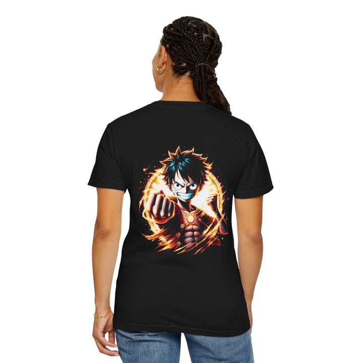 Fire Spirit Unisex T-Shirt, Anime Graphic Tee Casual Wear, Unique Designer Shirt - Black - S - Fire Spirit Unisex T-Shirt, Anime Graphic Tee Casual Wear, Unique Designer Shirt - Tatoo Tee