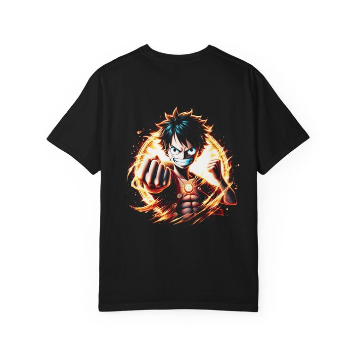 Fire Spirit Unisex T-Shirt, Anime Graphic Tee Casual Wear, Unique Designer Shirt - Black - S - Fire Spirit Unisex T-Shirt, Anime Graphic Tee Casual Wear, Unique Designer Shirt - Tatoo Tee