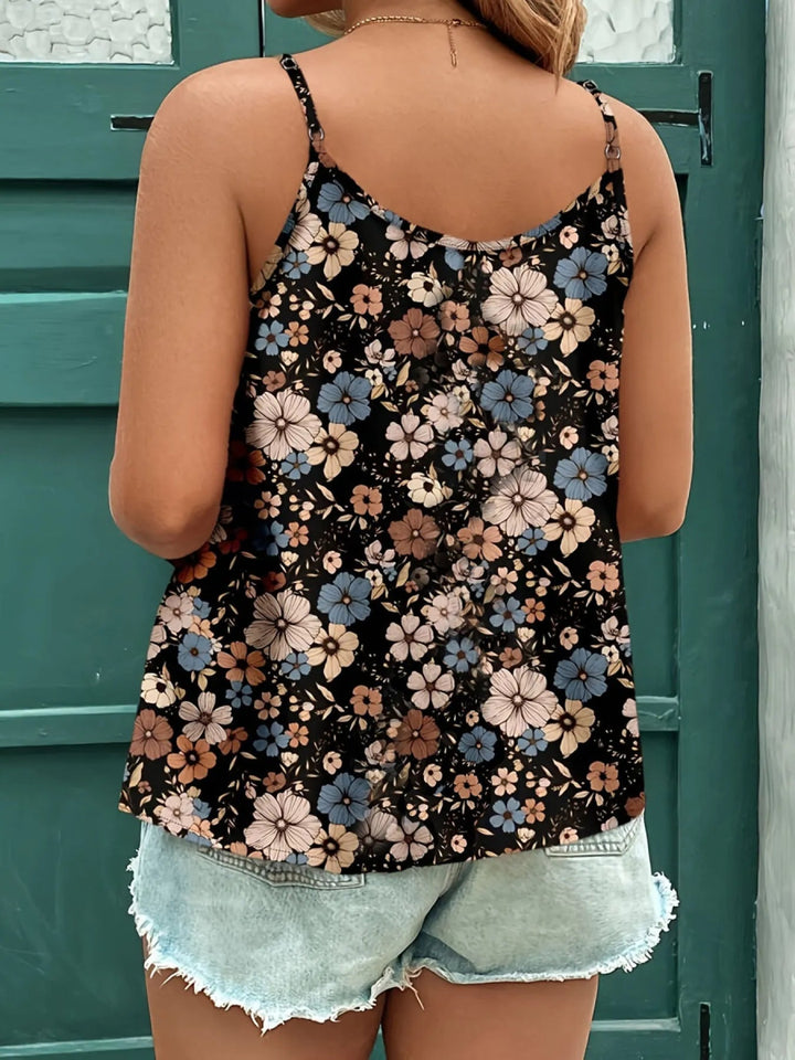 Floral Print Cami Top - Floral - S - a758b8252deb4d3287dce4e33eecc771 - Max - Origin - Tatoo Tee