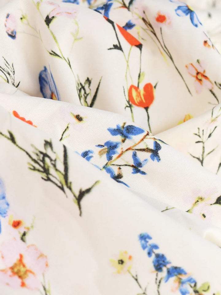 Floral Tiered Maxi Skirt - White - S - c19f36fd - 5ff0 - 4e52 - 975e - ecc0be12d304 - Max - Origin - Tatoo Tee