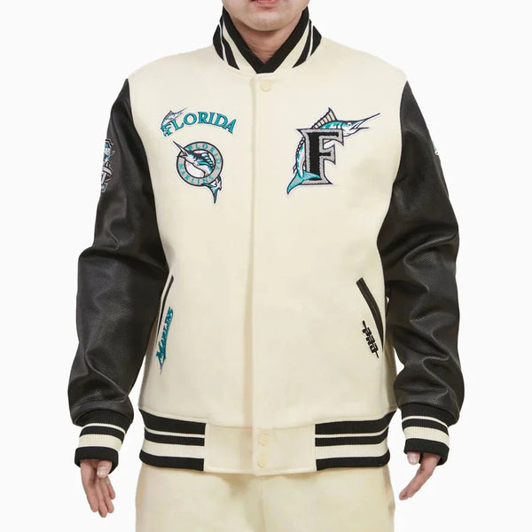 Florida Marlins MLB Wool Varsity Jacket