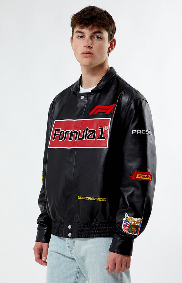 Formula 1 x PacSun Leather Pole Position Jacket