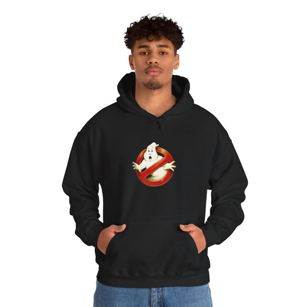 Ghostbuster Unisex Hoodie, Retro Movie Sweatshirt - Black - S - Ghostbuster Unisex Hoodie, Retro Movie Sweatshirt - Tatoo Tee