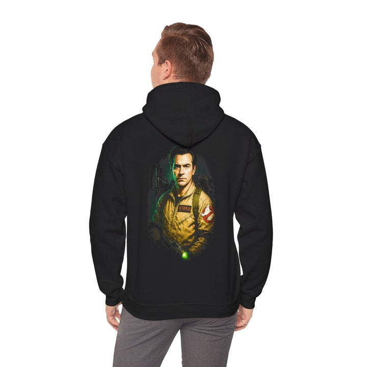 Ghostbuster Unisex Hoodie, Retro Movie Sweatshirt - Black - S - Ghostbuster Unisex Hoodie, Retro Movie Sweatshirt - Tatoo Tee
