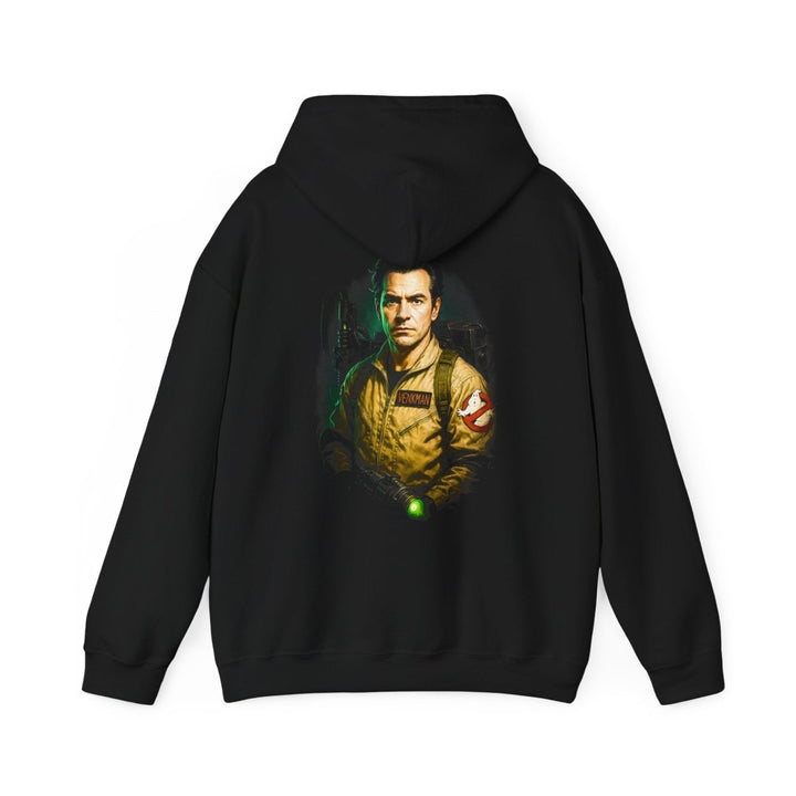 Ghostbuster Unisex Hoodie, Retro Movie Sweatshirt - Black - S - Ghostbuster Unisex Hoodie, Retro Movie Sweatshirt - Tatoo Tee