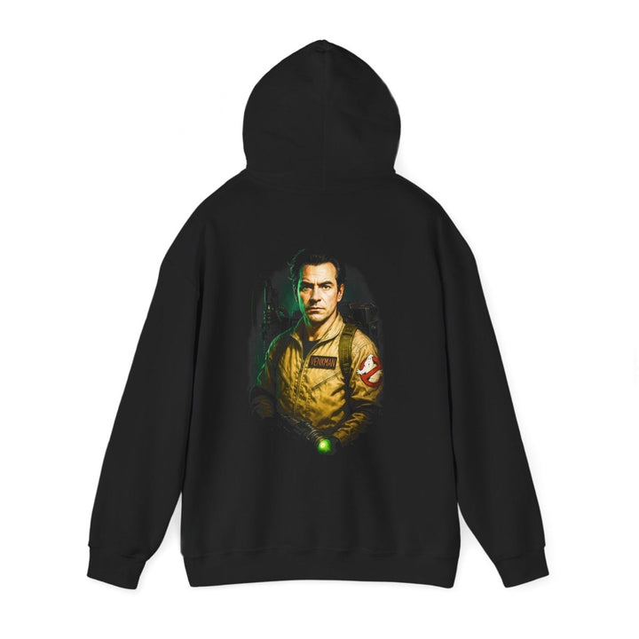 Ghostbuster Unisex Hoodie, Retro Movie Sweatshirt - Black - S - Ghostbuster Unisex Hoodie, Retro Movie Sweatshirt - Tatoo Tee
