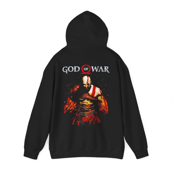God of War Hoodie - Unisex Heavy Blend™, Gamer Apparel, Video Game Sweatshirt - Black - S - God of War Hoodie - Unisex Heavy Blend™, Gamer Apparel, Video Game Sweatshirt - Tatoo Tee