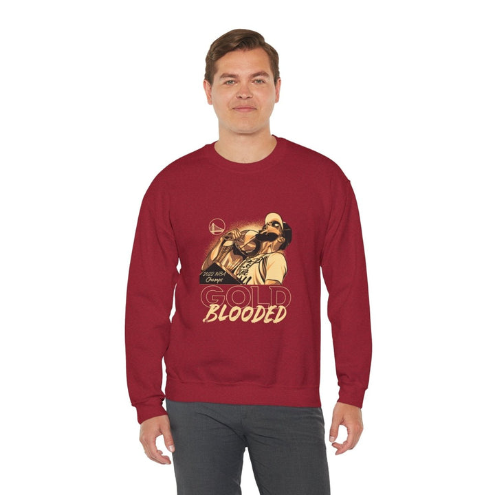 Gold Bloodes Unisex Sweatshirt - S - Antique Cherry Red - Gold Bloodes Unisex Sweatshirt - Tatoo Tee