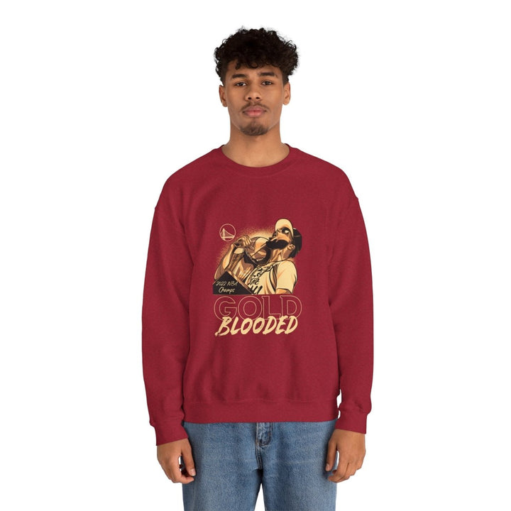 Gold Bloodes Unisex Sweatshirt - S - Antique Cherry Red - Gold Bloodes Unisex Sweatshirt - Tatoo Tee
