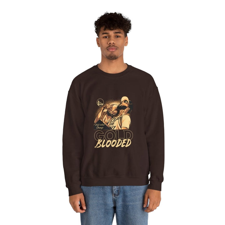 Gold Bloodes Unisex Sweatshirt - S - Dark Chocolate - Gold Bloodes Unisex Sweatshirt - Tatoo Tee