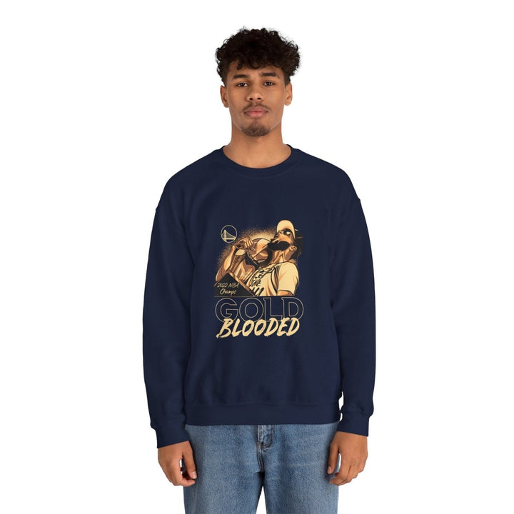 Gold Bloodes Unisex Sweatshirt - S - Navy - Gold Bloodes Unisex Sweatshirt - Tatoo Tee