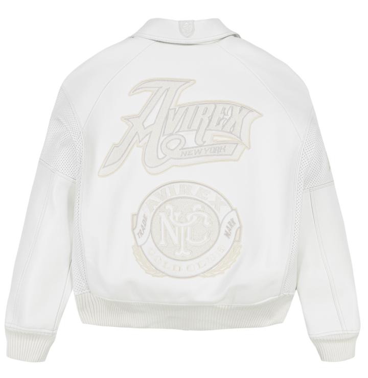 GOLD CLUB JACKET - SNOW WHITE - XS - GOLD CLUB JACKET - Tatoo Tee