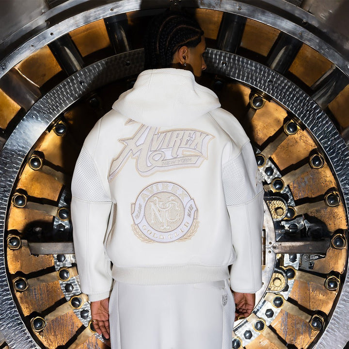 GOLD CLUB JACKET - SNOW WHITE - XS - GOLD CLUB JACKET - Tatoo Tee