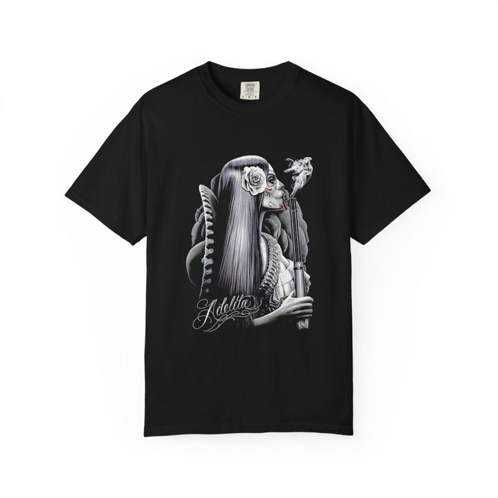 Gothic Art Unisex T-Shirt - Adolfo Design - Black - S - Gothic Art Unisex T-Shirt - Adolfo Design - Tatoo Tee