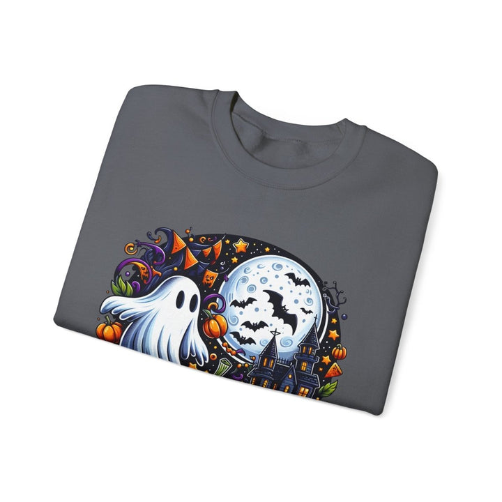 Halloween Boo Unisex Sweatshirt - S - Antique Cherry Red - Halloween Boo Unisex Sweatshirt - Tatoo Tee