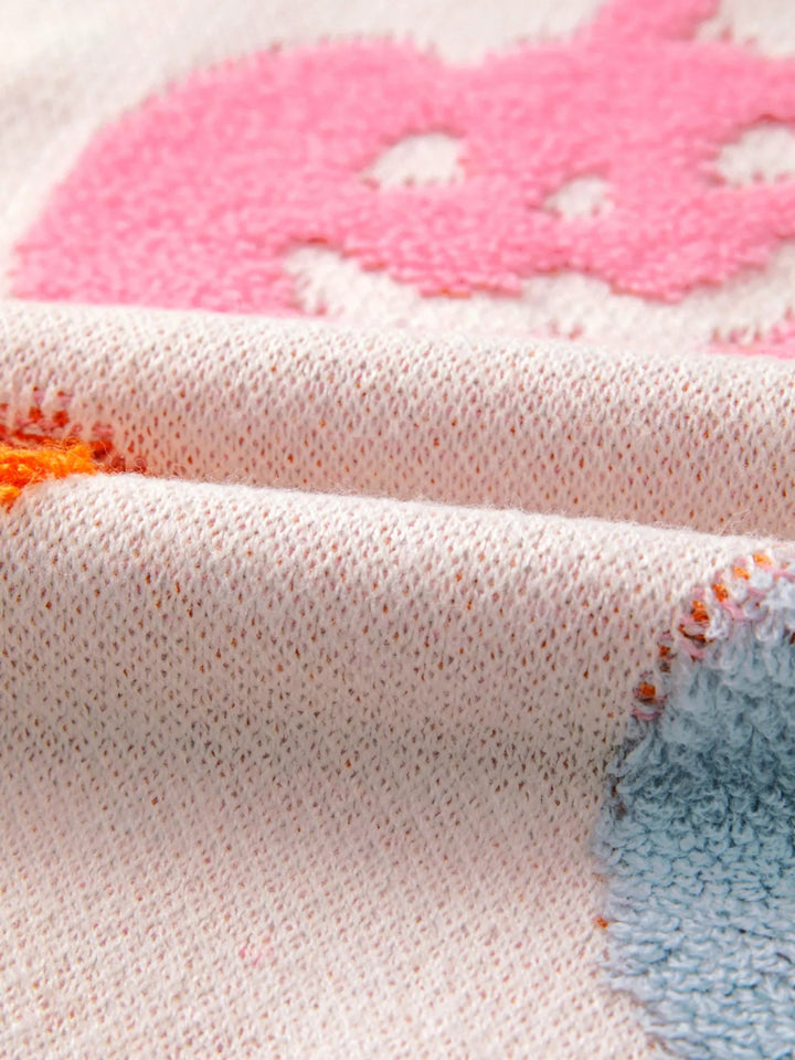 Halloween Cute Pumpkin Pattern Sweater - Dusty Pink - S - 472e8d0aa327456688b423946325d7e7 - Max - Origin - Tatoo Tee
