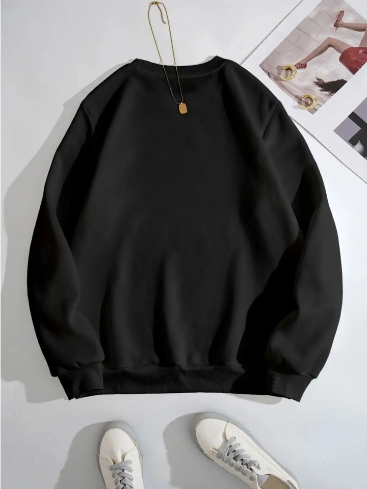 Halloween Skeleton Long Sleeve Sweatshirt - Black - S - 648b832d - ed95 - 4514 - a276 - d302b4f543fb - Max - Origin - Tatoo Tee