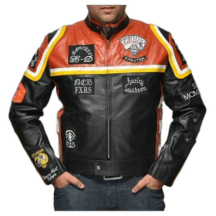Harley Davidson and The Marlboro Man Jacket - Male - XS - Harley Davidson and The Marlboro Man Jacket - Tatoo Tee
