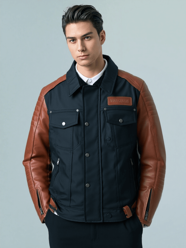 Harley Davidson Jester Armalith Denim Jacket - Male - XS - Harley Davidson Jester Armalith Denim Jacket - Tatoo Tee