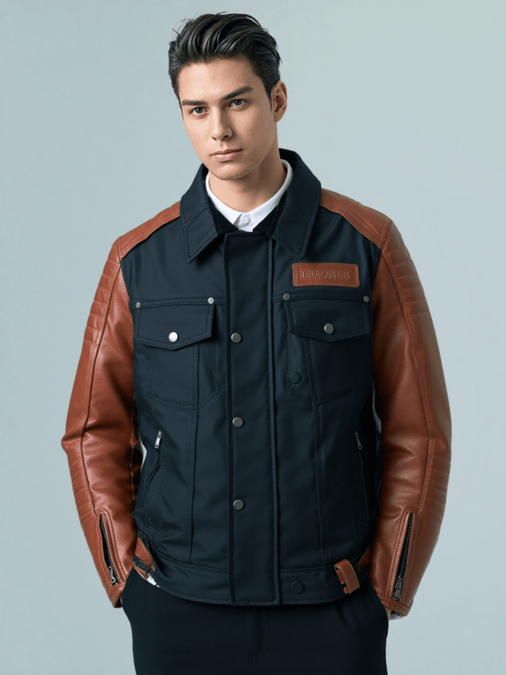 Harley Davidson Jester Armalith Denim Jacket - Male - XS - Harley Davidson Jester Armalith Denim Jacket - Tatoo Tee