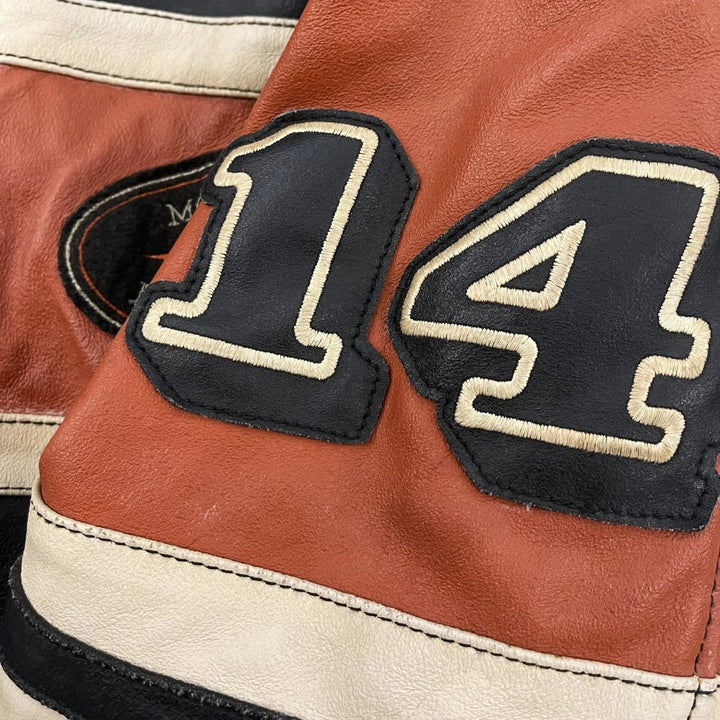 Harley Davidson Leather Racing Jacket - XS - Harley Davidson Leather Racing Jacket - Tatoo Tee
