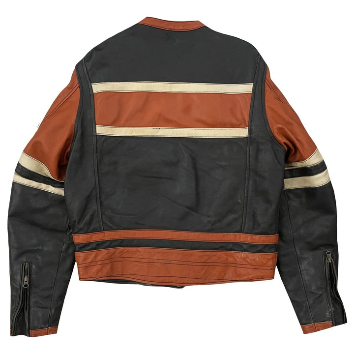 Harley Davidson Leather Racing Jacket - XS - Harley Davidson Leather Racing Jacket - Tatoo Tee