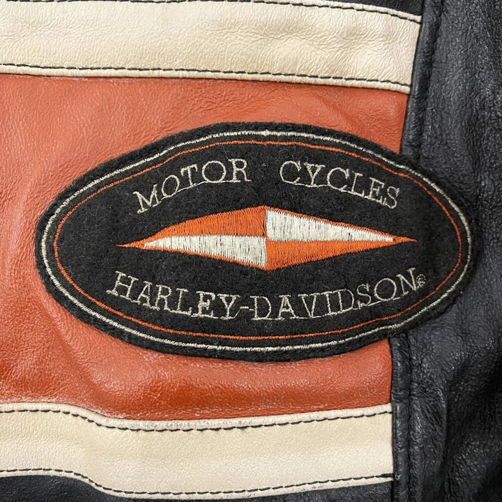 Harley Davidson Leather Racing Jacket - XS - Harley Davidson Leather Racing Jacket - Tatoo Tee