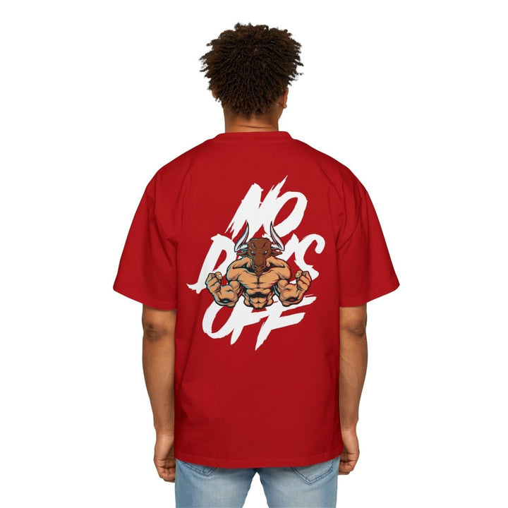 Heavy Oversized Tee - Bold 'No Days Off' Graphic - S - Midnight Blue - Heavy Oversized Tee - Bold 'No Days Off' Graphic - Tatoo Tee