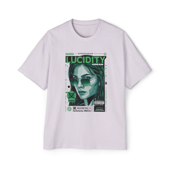 Heavy Oversized Tee - Lucidity Dream Graphic Streetwear T-Shirt - Orchid - S - Heavy Oversized Tee - Lucidity Dream Graphic Streetwear T-Shirt - Tatoo Tee