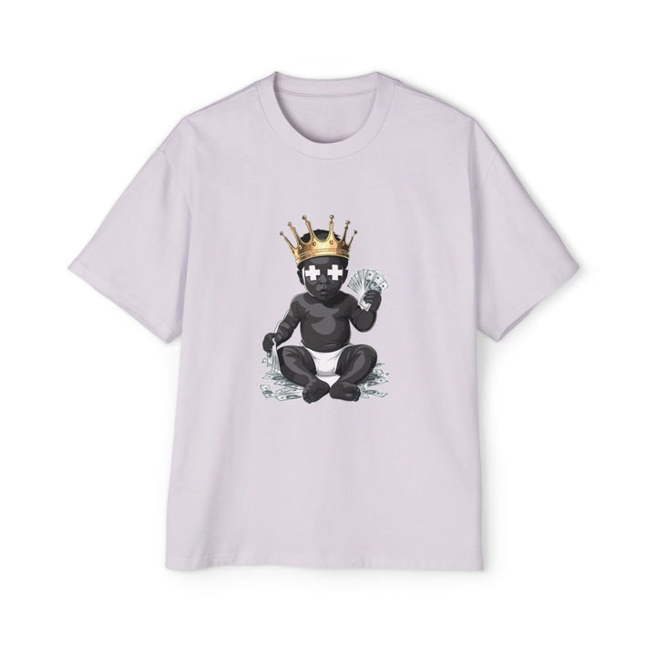 Heavy Oversized Tee - 'Time Is Money' Graphic Tee for Trendy Streetwear Lovers - Orchid - S - Heavy Oversized Tee - 'Time Is Money' Graphic Tee for Trendy Streetwear Lovers - Tatoo Tee