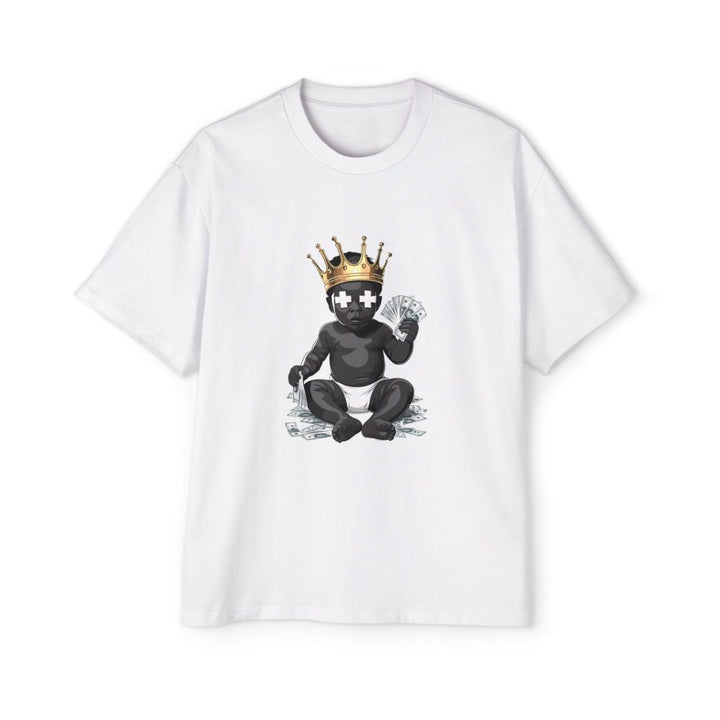 Heavy Oversized Tee - 'Time Is Money' Graphic Tee for Trendy Streetwear Lovers - Plum - L - Heavy Oversized Tee - 'Time Is Money' Graphic Tee for Trendy Streetwear Lovers - Tatoo Tee