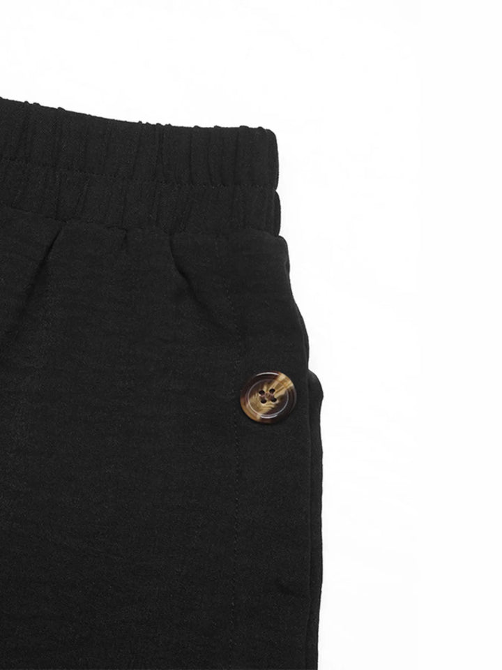 High Waist Maxi Skirt with Pockets - Black - S - d2f8d54f895f4146aa813ee2e29d891b - Max - Origin - Tatoo Tee