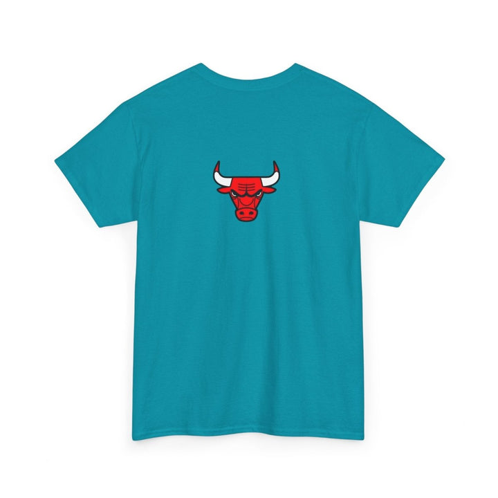 Iconic Michael Jordan Unisex Heavy Cotton Tee - Chicago Bulls Tribute Shirt - Navy - S - Iconic Michael Jordan Unisex Heavy Cotton Tee - Chicago Bulls Tribute Shirt - Tatoo Tee