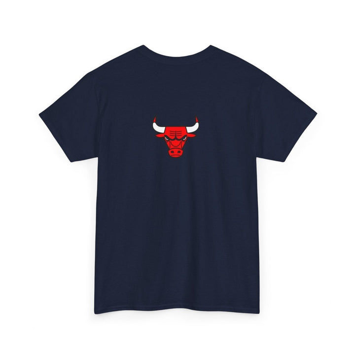 Iconic Michael Jordan Unisex Heavy Cotton Tee - Chicago Bulls Tribute Shirt - Navy - S - Iconic Michael Jordan Unisex Heavy Cotton Tee - Chicago Bulls Tribute Shirt - Tatoo Tee