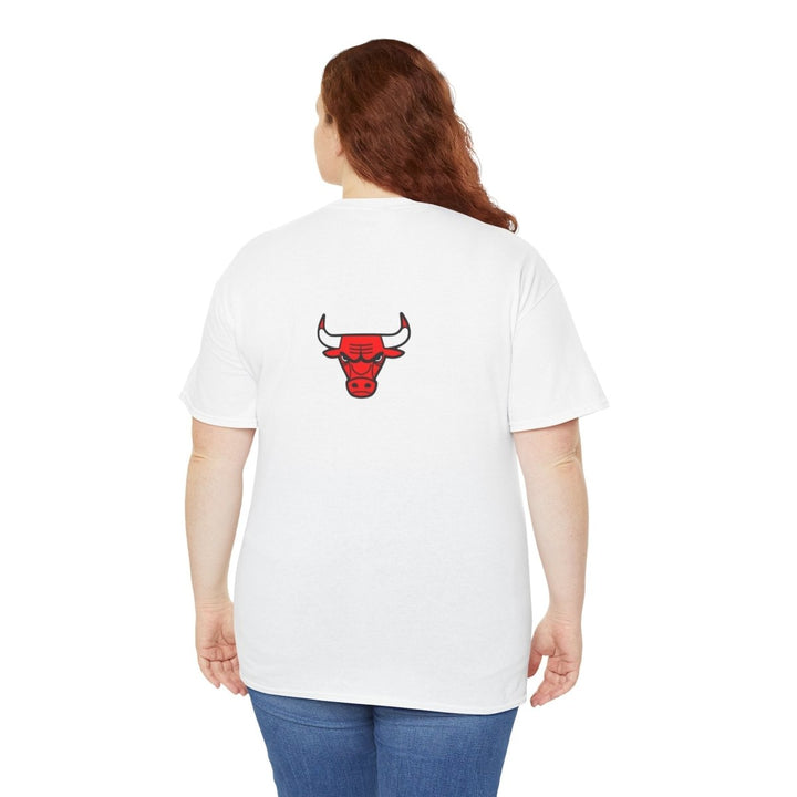 Iconic Michael Jordan Unisex Heavy Cotton Tee - Chicago Bulls Tribute Shirt - Navy - S - Iconic Michael Jordan Unisex Heavy Cotton Tee - Chicago Bulls Tribute Shirt - Tatoo Tee
