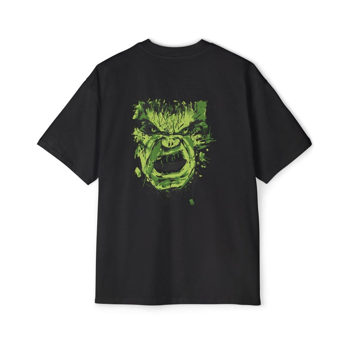 Incredible Hulk Graphic Tee for Men - Oversized Black Marvel Shirt - S - Black - Incredible Hulk Graphic Tee for Men - Oversized Black Marvel Shirt - Tatoo Tee
