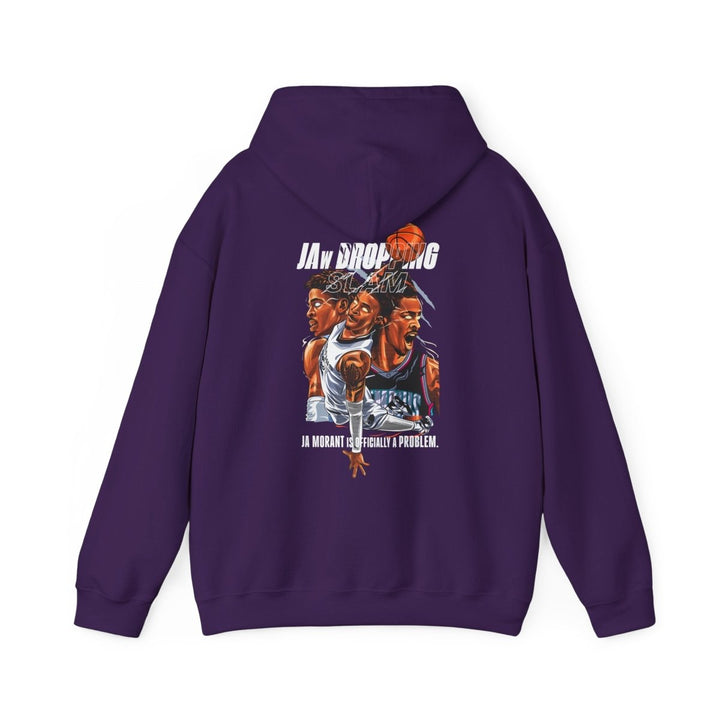 Ja Morant Slam Dunk Unisex Hoodie - Red - S - Ja Morant Slam Dunk Unisex Hoodie - Tatoo Tee